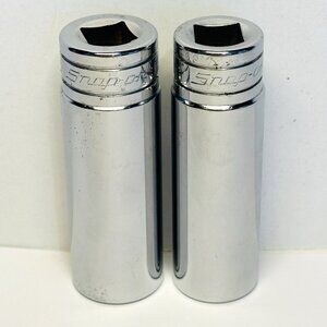 Snap On Tools TS241 TS261 1/2" Drive 3/4" and 13/16" Deep 6 Point Sockets